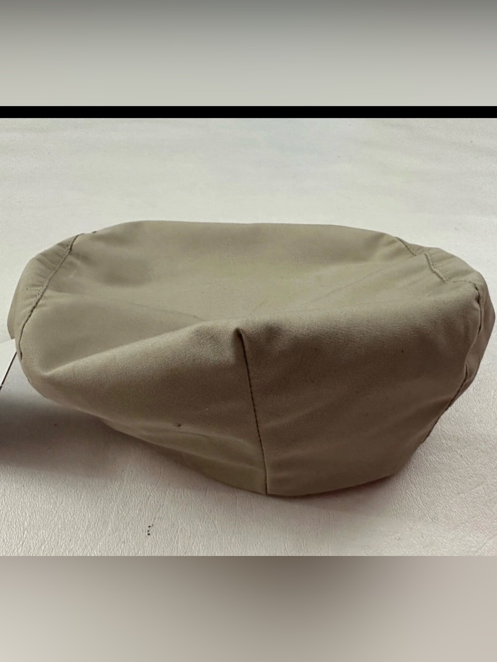 Pendleton Beige  Newsboy Hat Cap Cotton Linen Size Large